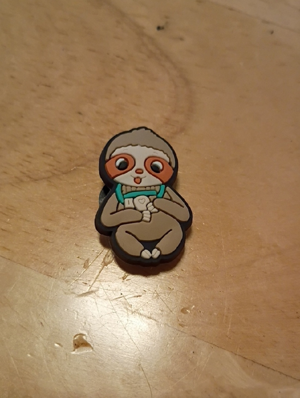 10 for $10 Jibbitz Croc Charms - Sloth w/ Blue Overalls 2 - New Charm